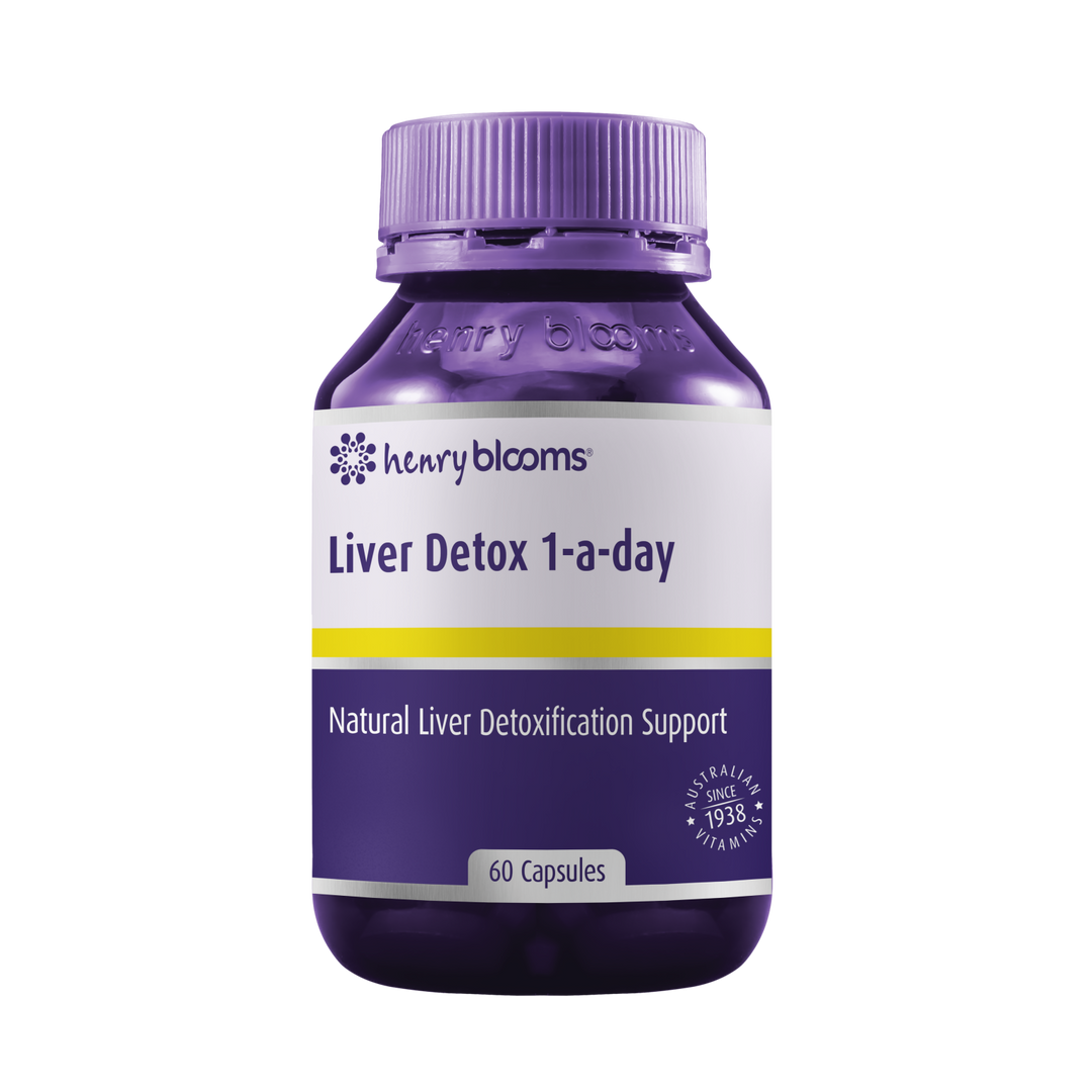 Henry Blooms Liver Detox 1-a-day 60 Capsules