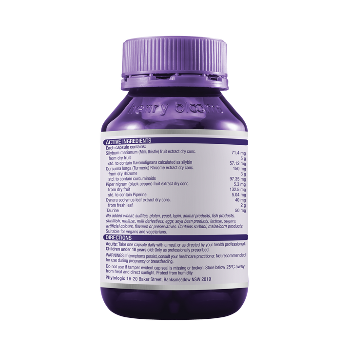 Henry Blooms Liver Detox 1-a-day 60 Capsules