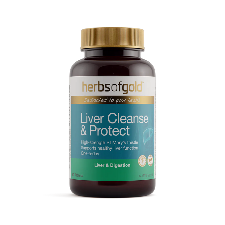 Herbs of Gold Liver Cleanse &amp; Protect 60 Tablets