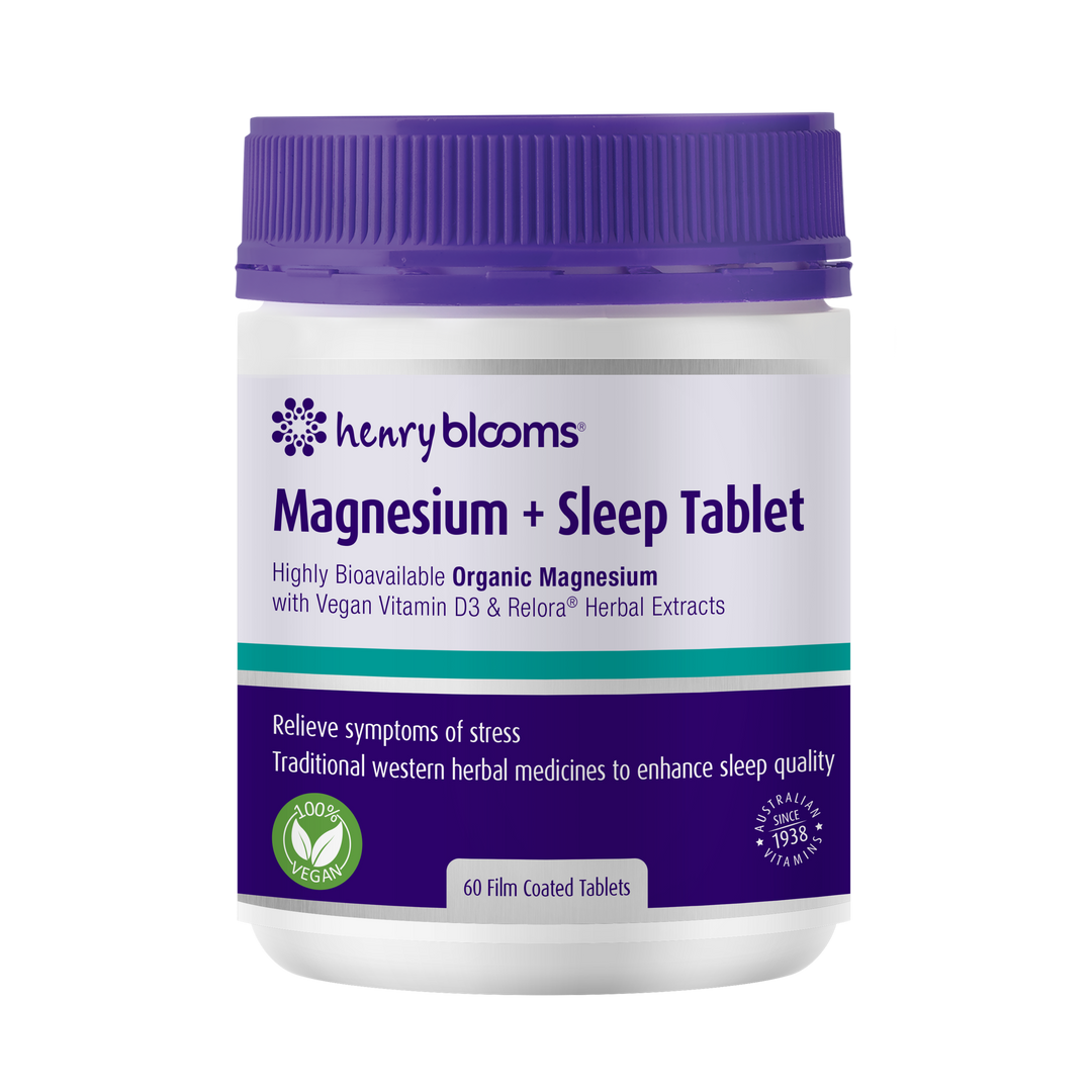 Henry Blooms Magnesium+sleep 60 Tablets