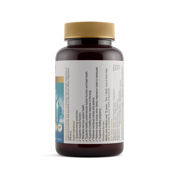 Herbs of Gold Magnesium Forte 60 Tablets