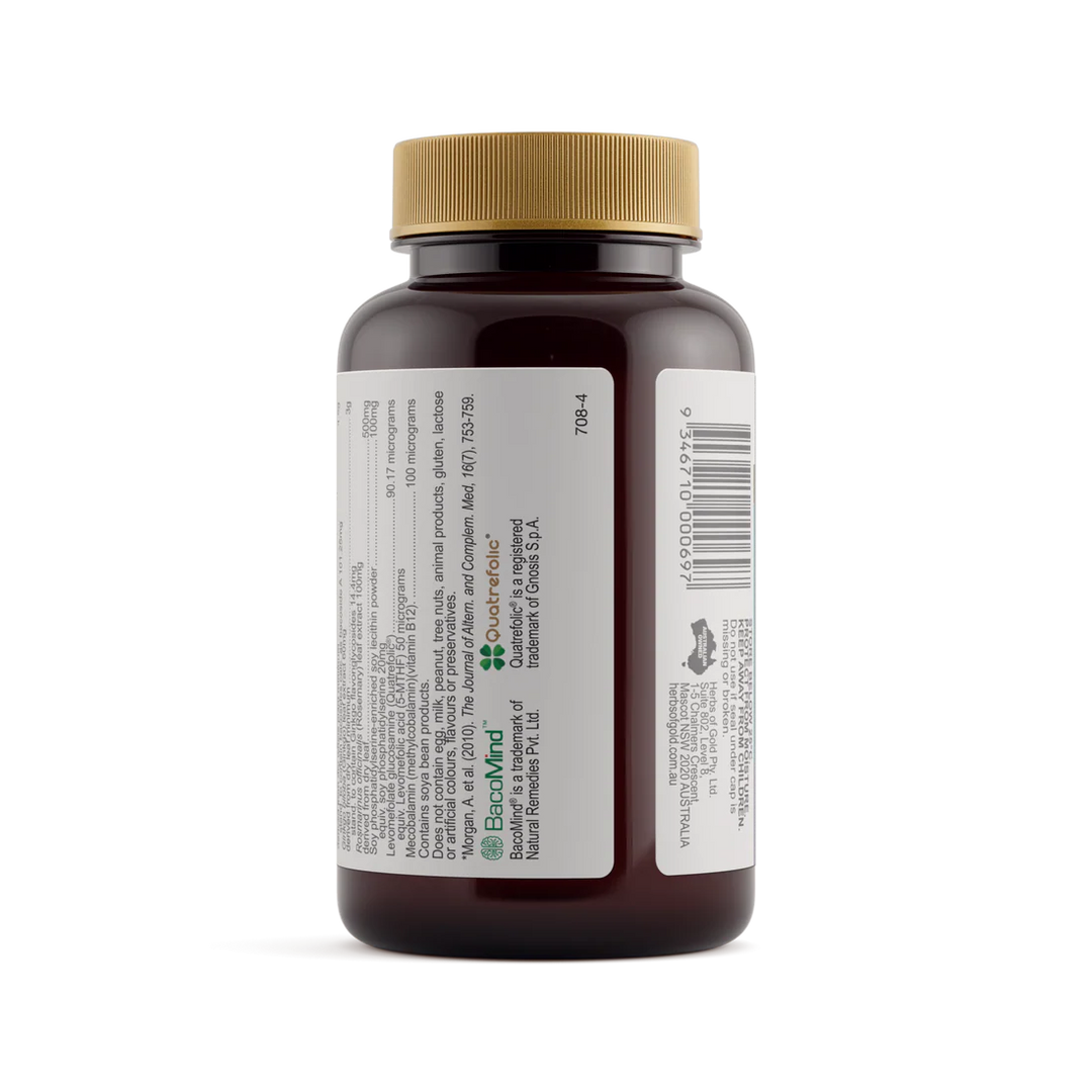 Herbs of Gold Memory &amp; Cognition Gold 60 Tablets