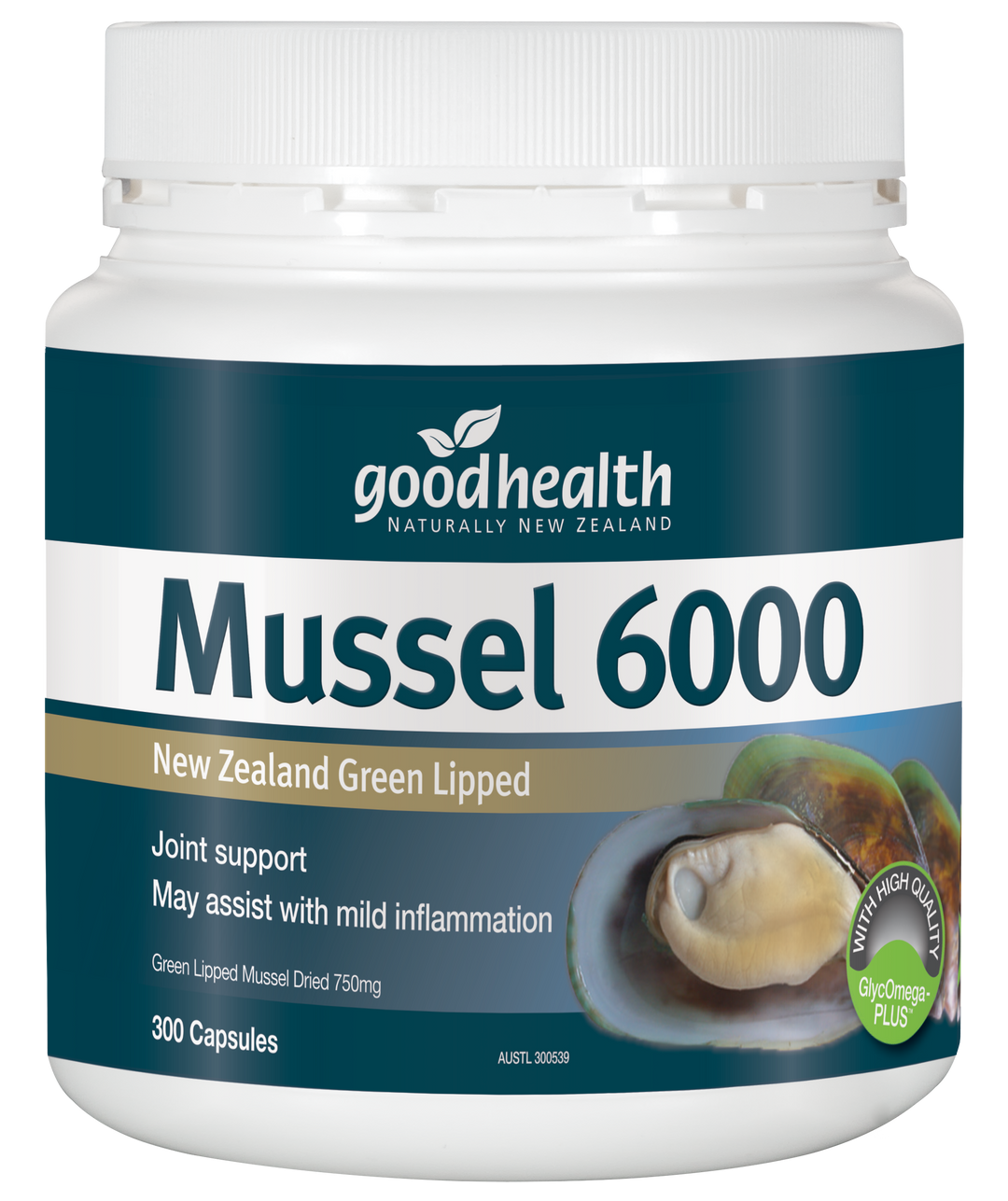 Good Health Mussel 6000 300caps