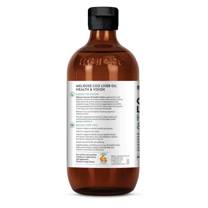 Melrose Cod Liver Oil 500mL