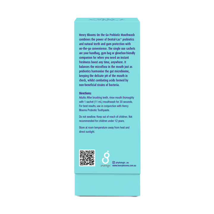 Henry Blooms On the Go Probiotic Mouthwash 220mL