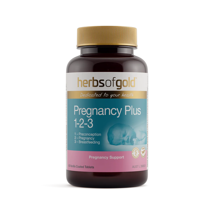 Herbs of Gold Pregnancy Plus 1-2-3 60 Tablets