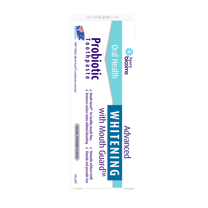 Henry Blooms Probiotic Toothpaste Advanced Whitening 100g