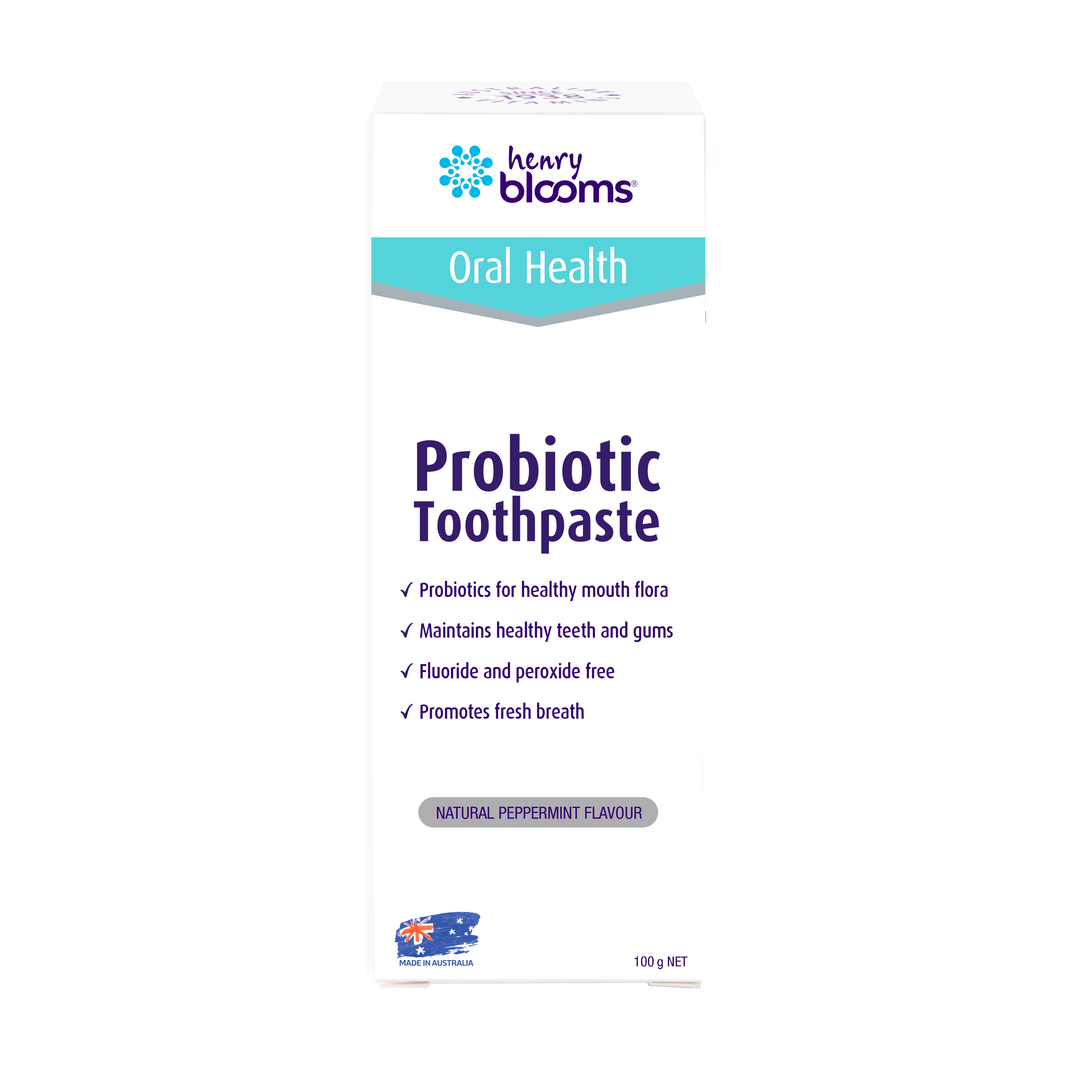 Henry Blooms Probiotic Toothpaste 100g