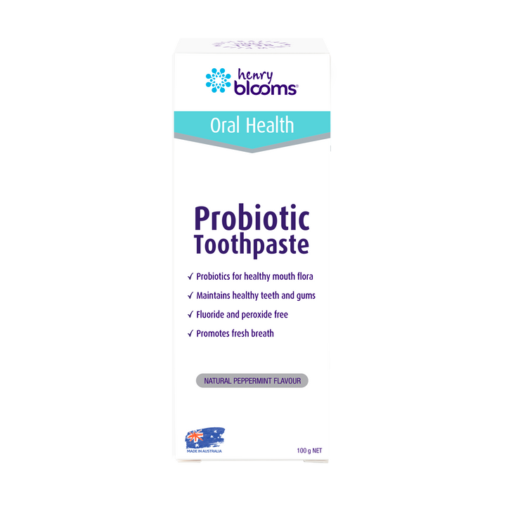 Henry Blooms Probiotic Toothpaste 100g