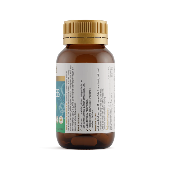 Herbs of Gold Probiotic + SB 60 Capsules