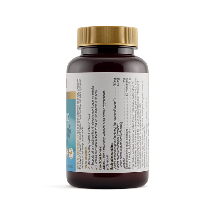 Herbs of Gold Prostate Pro 60 Tablets