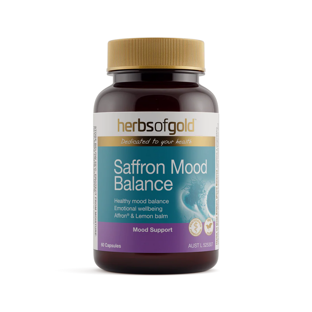 Herbs of Gold Saffron Mood Balance 60 Capsules