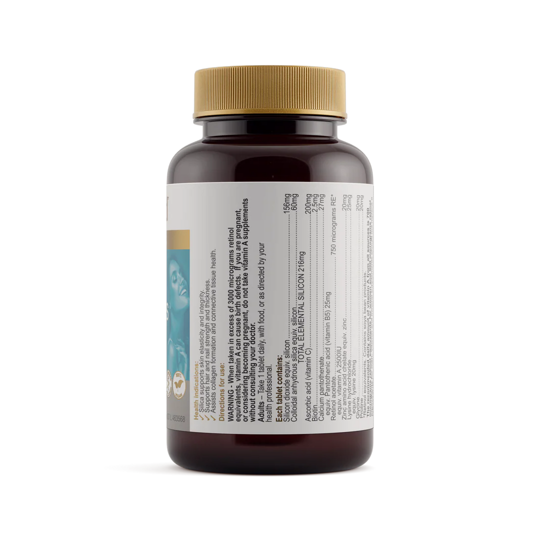Herbs of Gold Silica Hair Skin &amp; Nails 60 Tablets