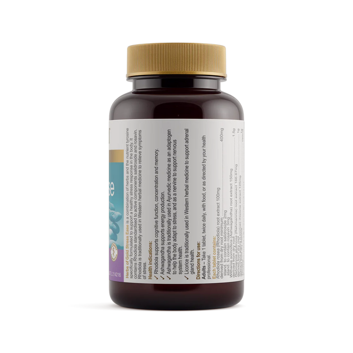 Herbs of Gold Stress Ease 60 Tablets