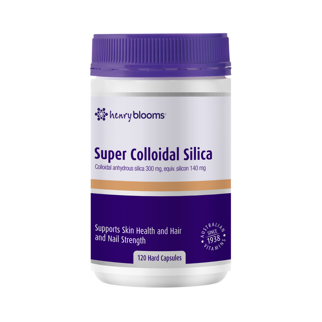 Henry Blooms Super Colloidal Silica 120 Capsules
