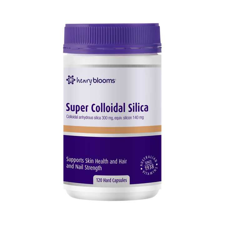 Henry Blooms Super Colloidal Silica 120 Capsules