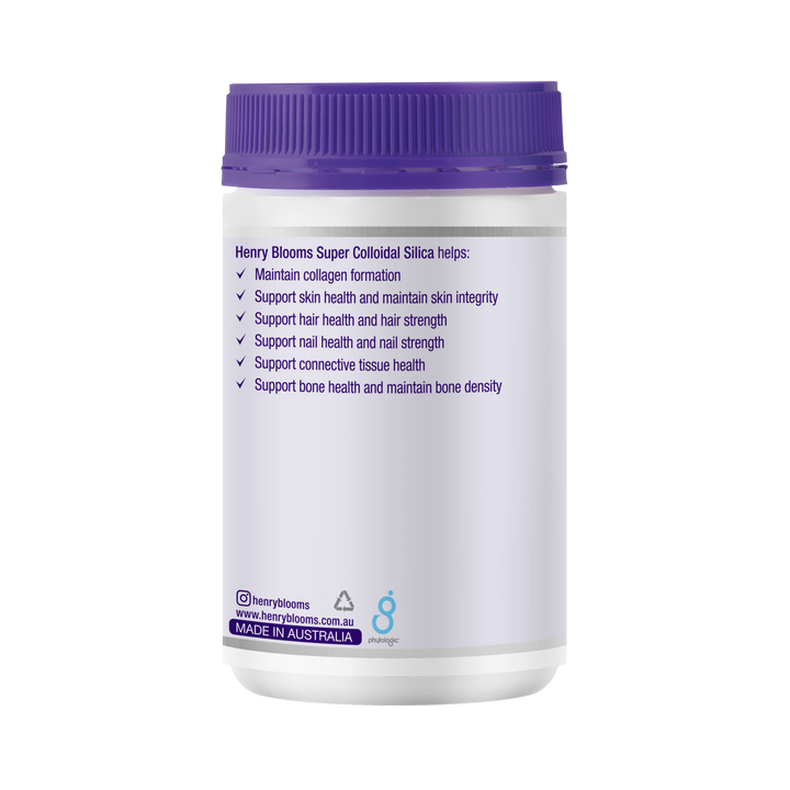 Henry Blooms Super Colloidal Silica 120 Capsules