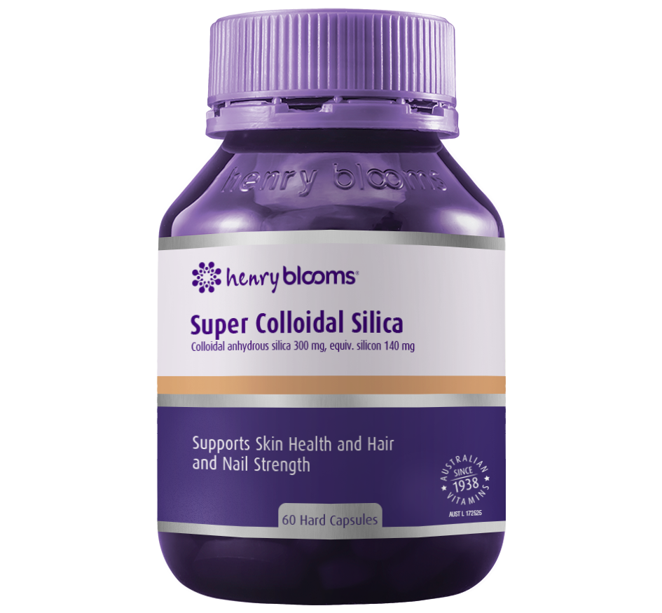 Henry Blooms Super Colloidal Silica 60 Capsules