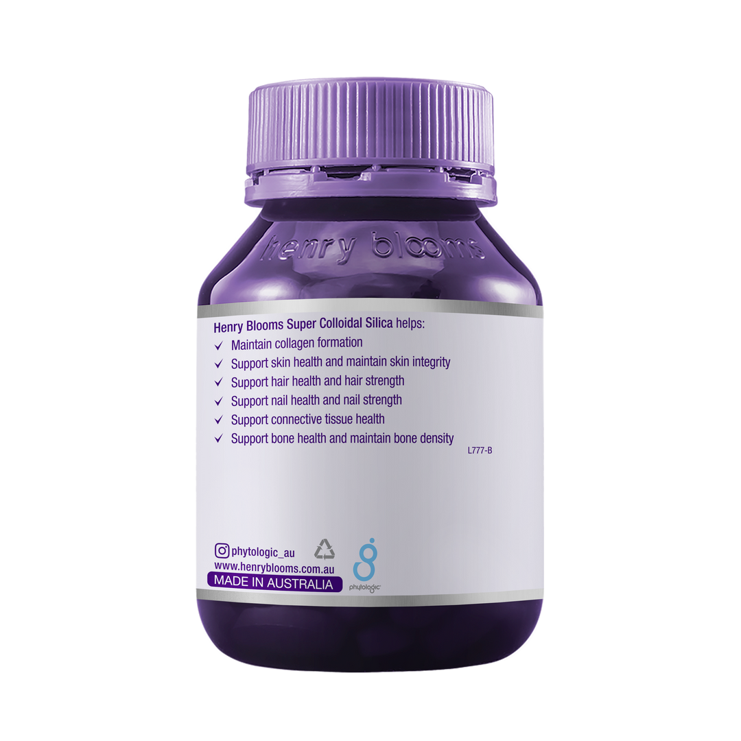 Henry Blooms Super Colloidal Silica 60 Capsules