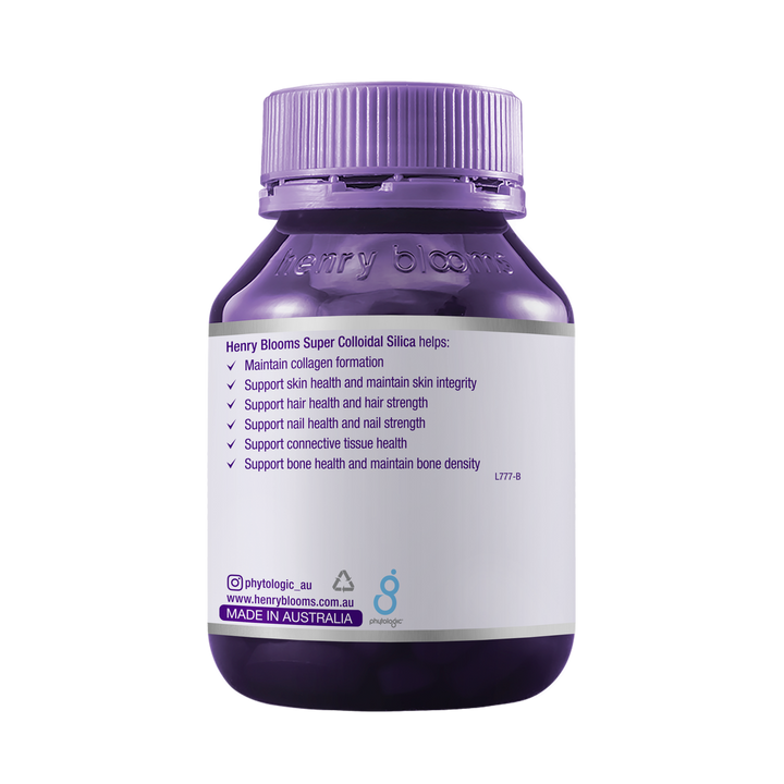 Henry Blooms Super Colloidal Silica 60 Capsules