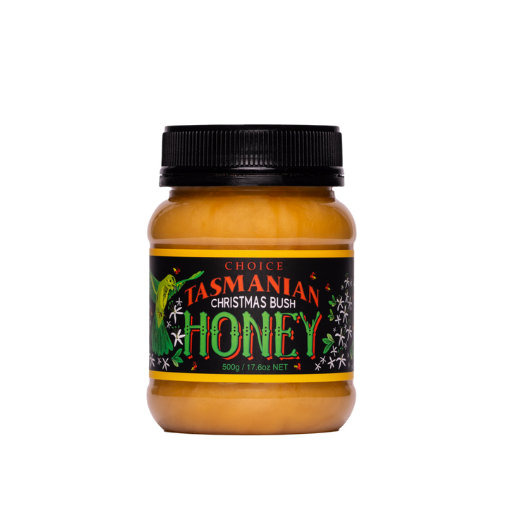 Tasmanian Christmas Bush Honey 500g