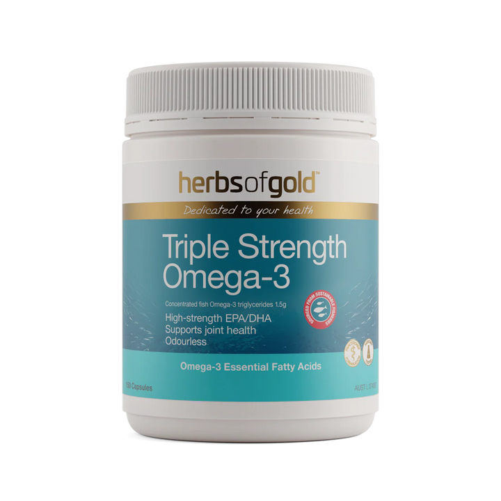 Herbs of Gold Omega-3 Triple Strength 150 Capsules