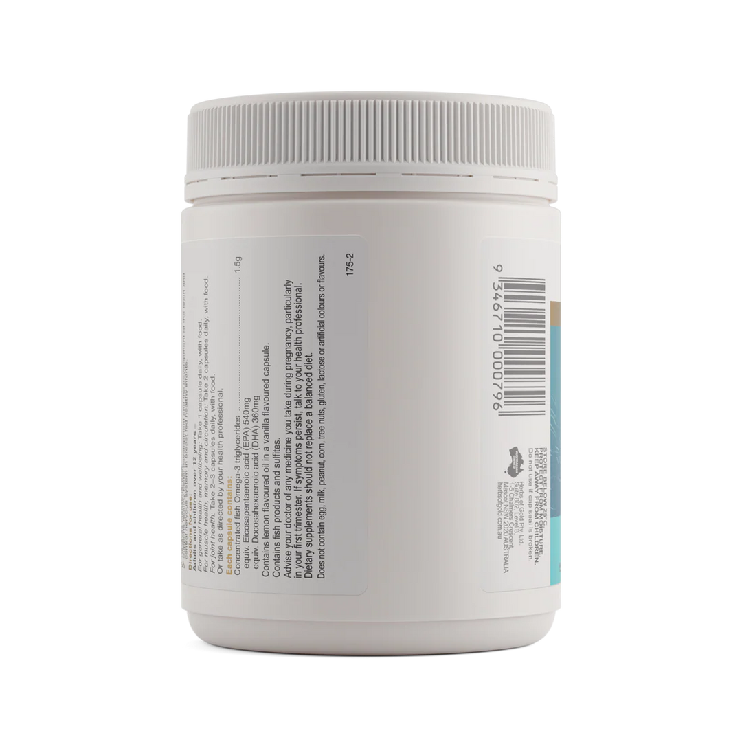 Herbs of Gold Omega-3 Triple Strength 150 Capsules