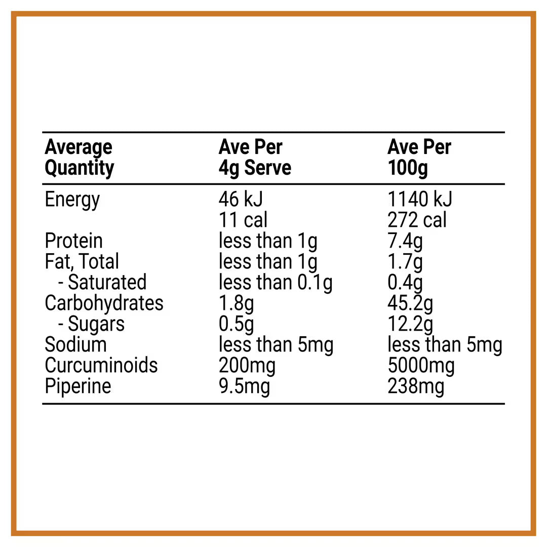 Melrose Turmeric Superblend 120g