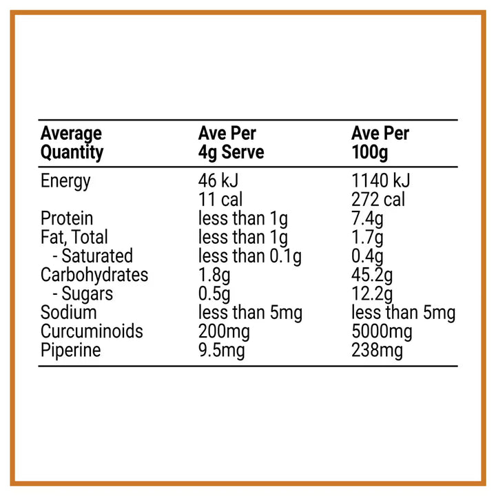 Melrose Turmeric Superblend 120g