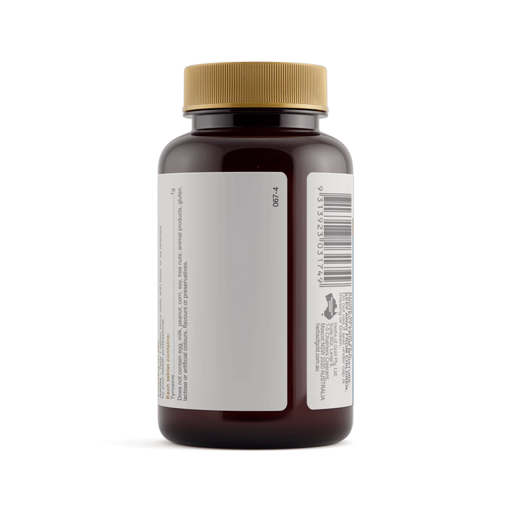 Herbs of Gold Tyrosine 1000 60 Tablets