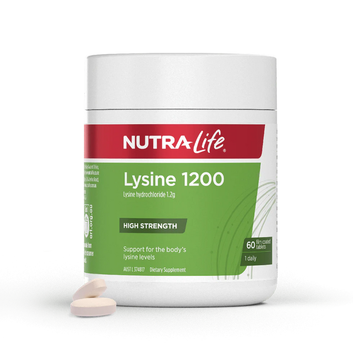 Nutra-Life Lysine 1200 60 Tablets