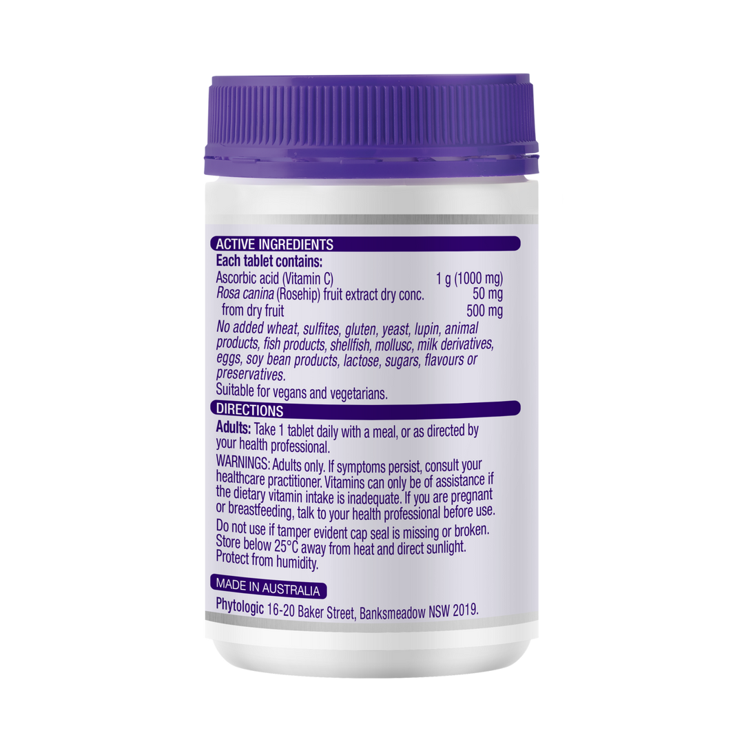 Henry Blooms Vitamin C 1000mg &amp; Rosehip 500mg 180 Tablets