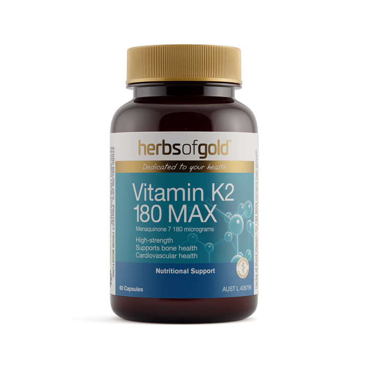 Herbs of Gold Vitamin K2 180 MAX 60 Capsules
