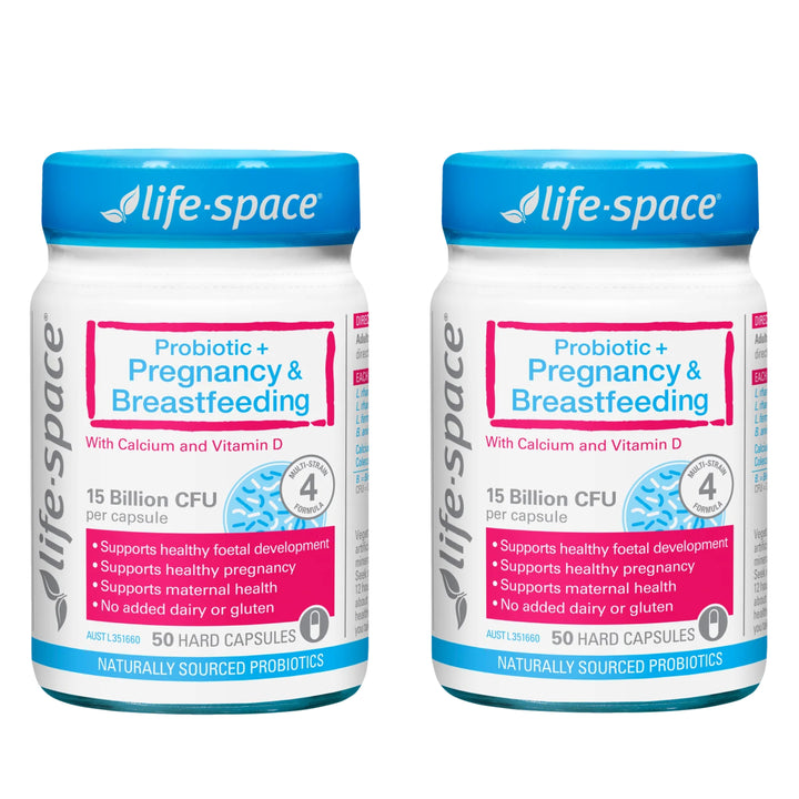 Life-Space Probiotic+ Pregnancy &amp; Breastfeeding 50 Capsules
