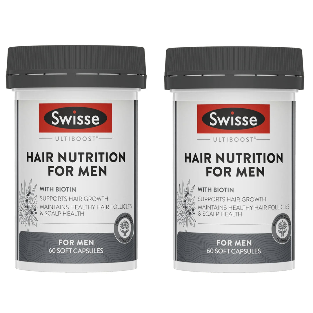Swisse Ultiboost Hair Nutrition For Men 60 Capsules