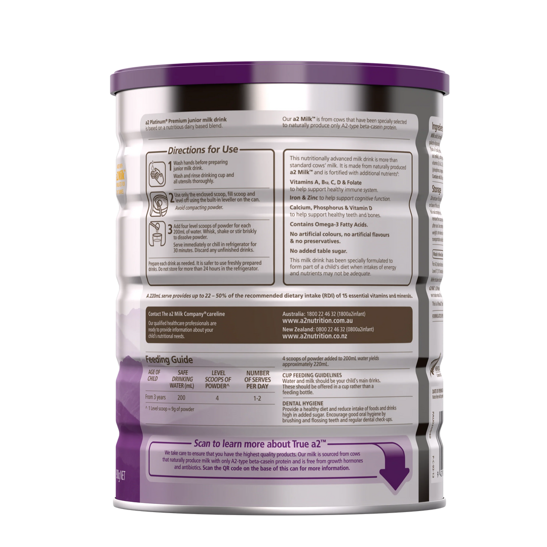 A2 Junior Stage 4 Platinum Premium Formula 900g