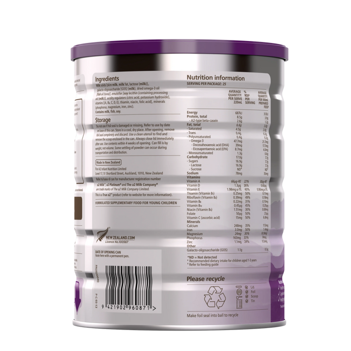 A2 Junior Stage 4 Platinum Premium Formula 900g