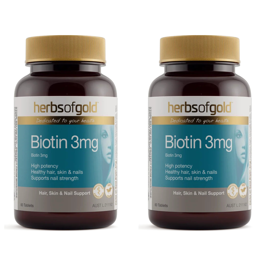 Herbs of Gold Biotin 3mg 60 Tablets