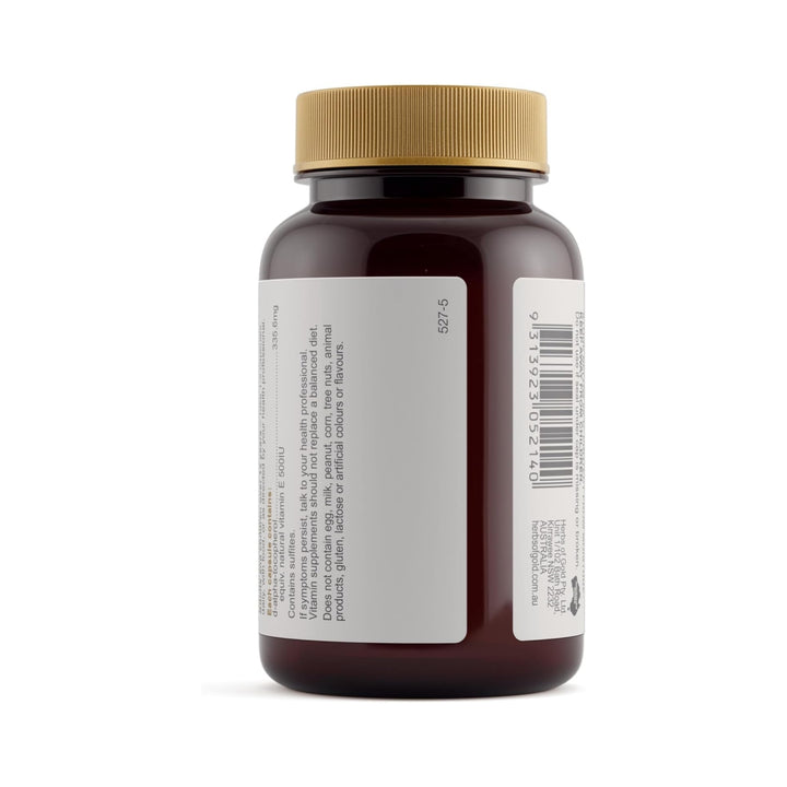 Herbs Of Gold Natural Vitamin E 500IU 50 Capsules