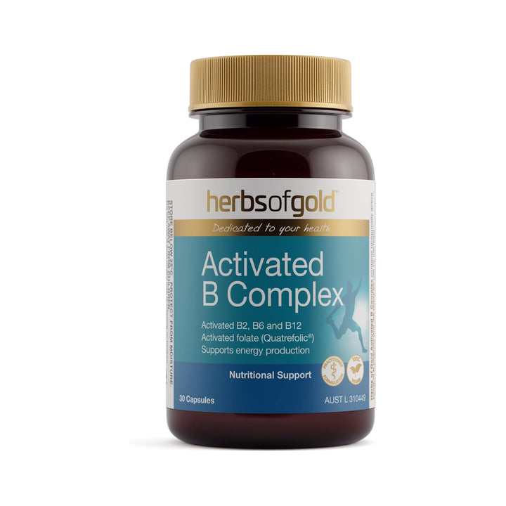 Herbs of Gold Activated B Complex 30 Capsules