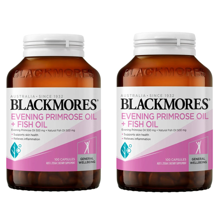 Blackmores Evening Primrose Oil + Fish Oil 100 Capsules