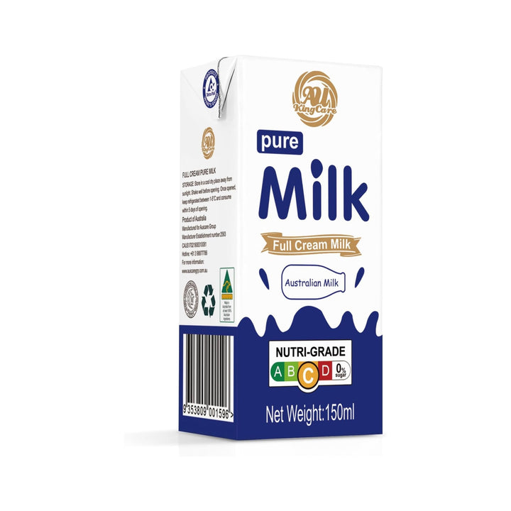 Au Kingcare Pure Full Cream Milk 150ml*32box/carton