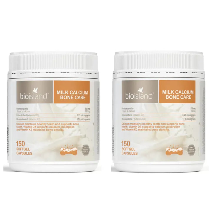 Bio Island Milk Calcium Bone Care 150 Capsules