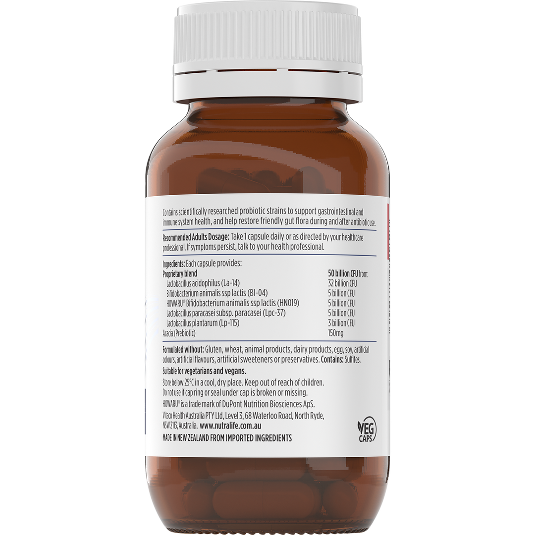 Nutra-Life PROBIOTICA HIGH POTENCY  50 BILLION 50caps