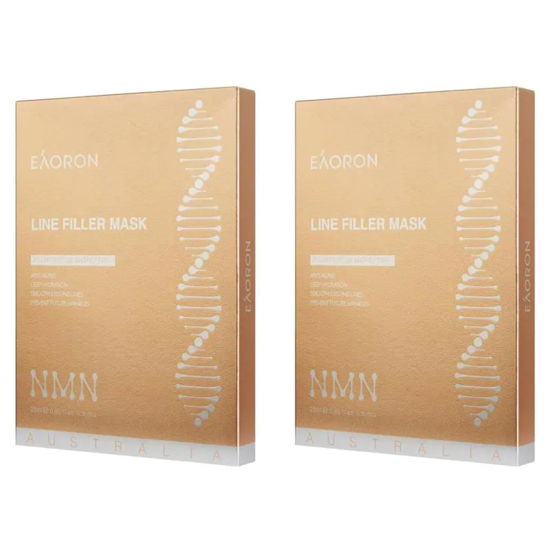 Eaoron Line Filler Mask（5 Masks × 25 mL Each）