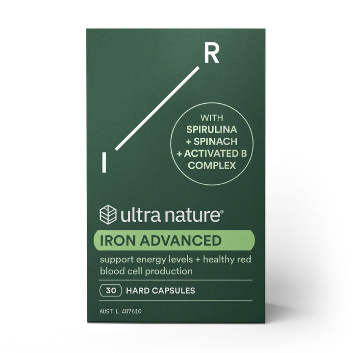Ultra Nature Iron Advanced 30 Capsules