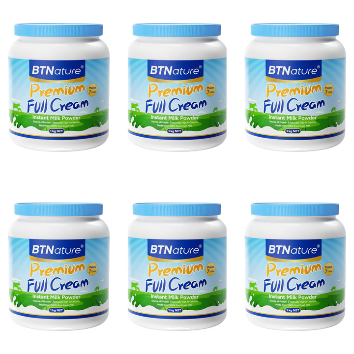 BTNature® Blue One™ 优质全脂速溶奶粉 1公斤