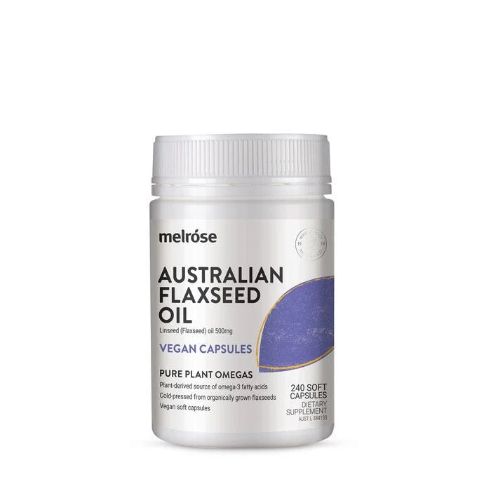 Melrose Australian Flaxseed Oil Capsules 240 Capsules