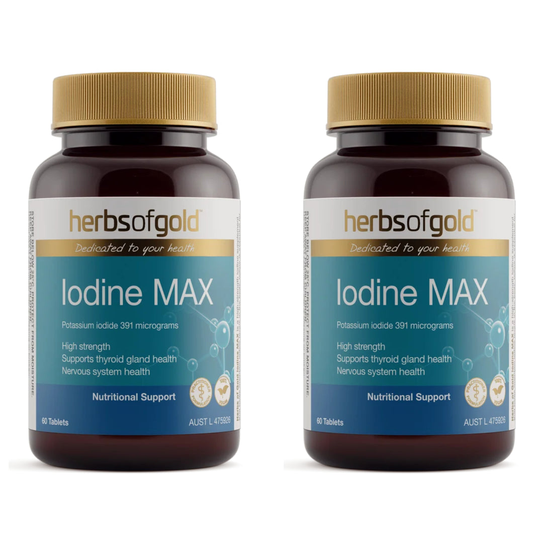 Herbs of Gold Iodine Max 60 Tablets