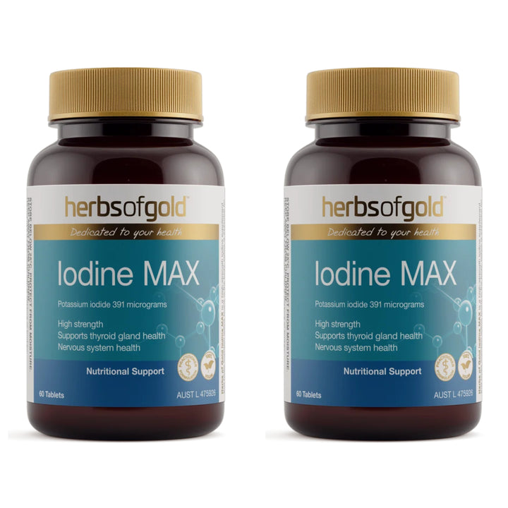 Herbs of Gold Iodine Max 60 Tablets